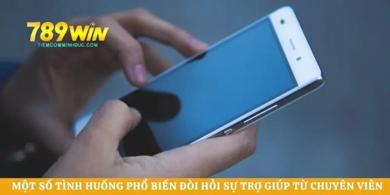 Một số tình huống phổ biến đòi hỏi sự trợ giúp từ chuyên viên 
