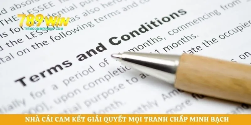 Nhà cái cam kết giải quyết mọi tranh chấp minh bạch 