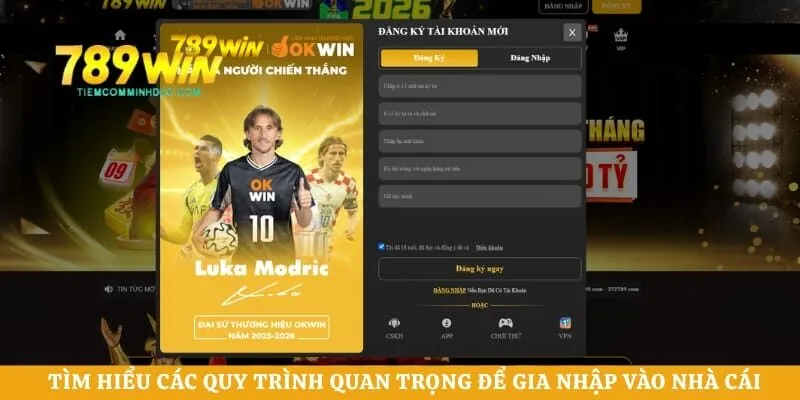 Tìm hiểu các quy trình quan trọng để gia nhập vào nhà cái